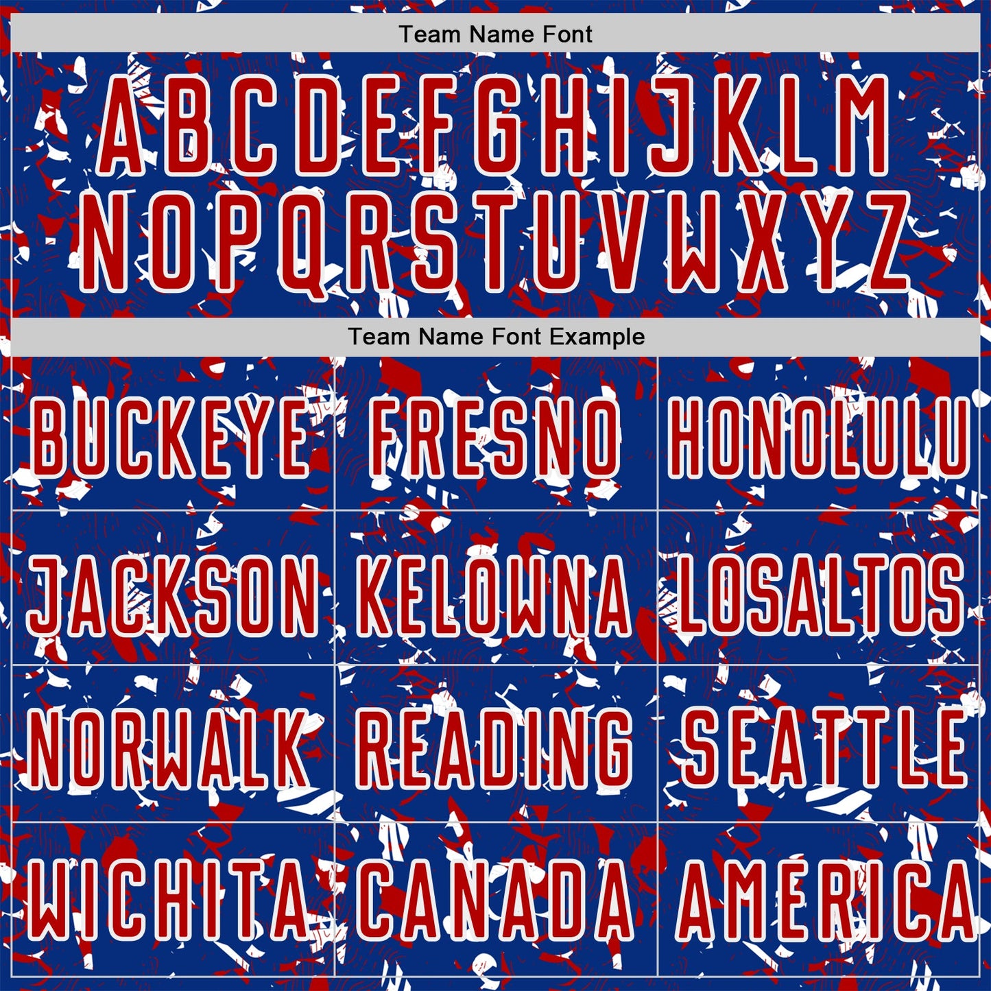 Custom Royal Red-White USA Style Patriotic Abstract Mosaic Confetti Sublimation Soccer Uniform Jersey