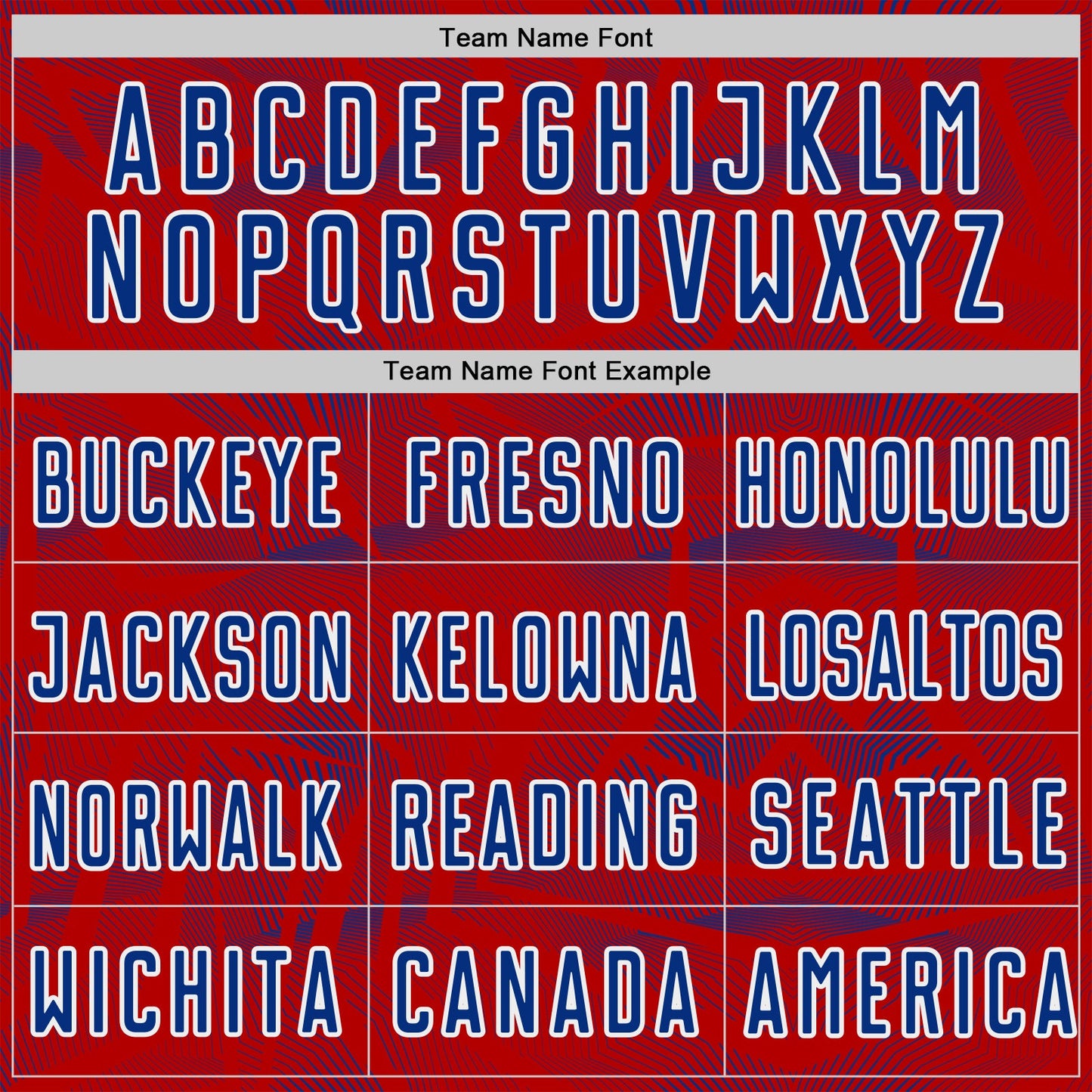 Custom Red Royal-White USA Style Patriotic Geometric Lines Sublimation Soccer Uniform Jersey