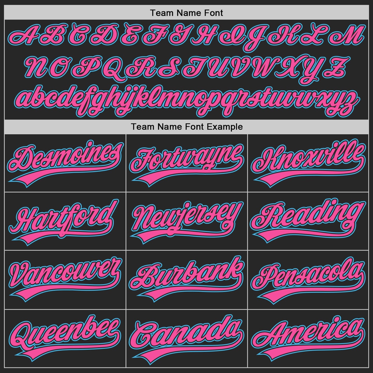 Custom Black Pink-Sky Blue Raglan Sleeves Stripes Two-Button Unisex Softball Jersey