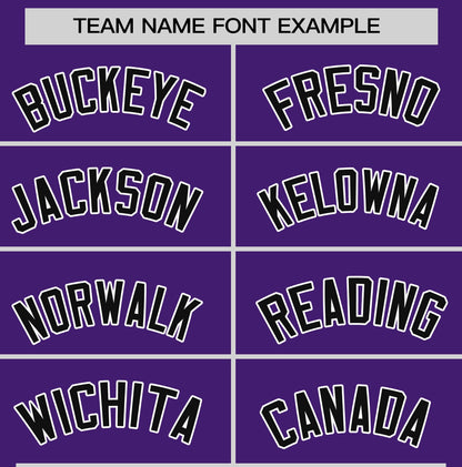Custom Purple Black T-shirt Classic Style Stripe Fashion Sports Shirt for Youth & Adults