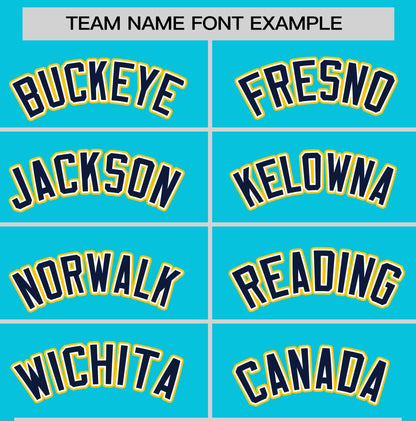 Custom Sky Blue Navy T-shirt Classic Style Stripe Fashion Sports Shirt for Youth & Adults