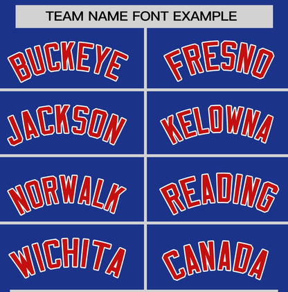 Custom Royal Blue Red T-shirt Classic Style Stripe Fashion Sports Shirt for Youth & Adults