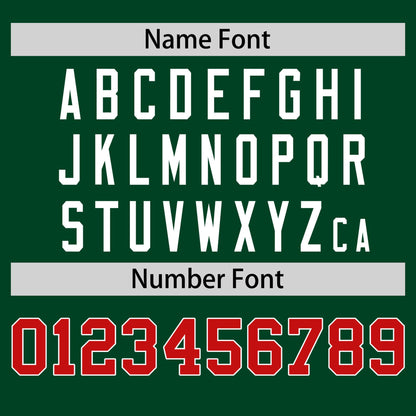 Custom Green Red T-shirt Classic Style Stripe Fashion Sports Shirt for Youth & Adults