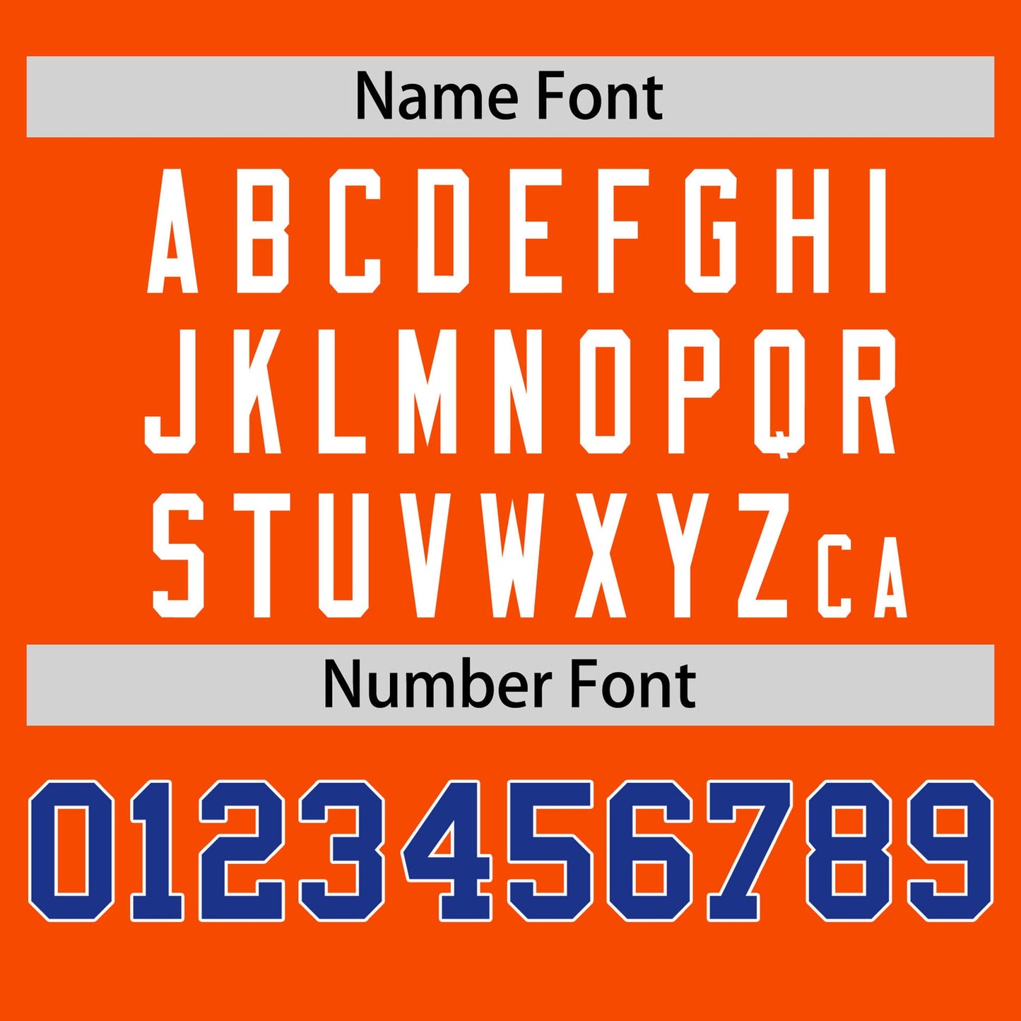 Custom Orange Royal Blue T-shirt Classic Style Stripe Fashion Sports Shirt for Youth & Adults