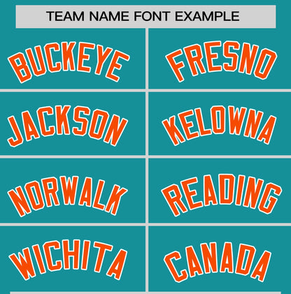 Custom Powder Blue Orange T-shirt Classic Style Stripe Fashion Sports Shirt for Youth & Adults