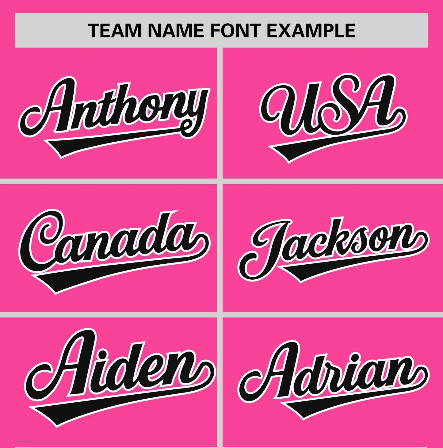 Custom Pink Black T-shirt Classic Style Stripe Fashion Sports Shirt for Youth & Adults
