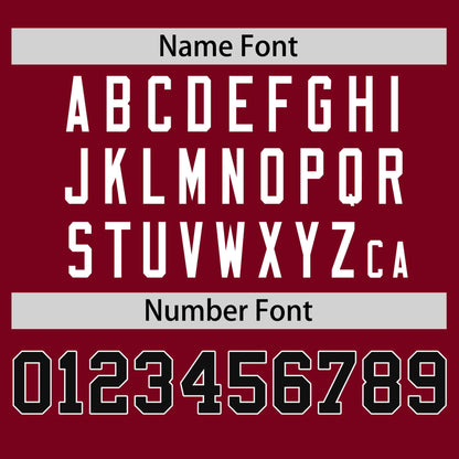 Custom Crimson Black T-shirt Classic Style Stripe Fashion Sports Shirt for Youth & Adults