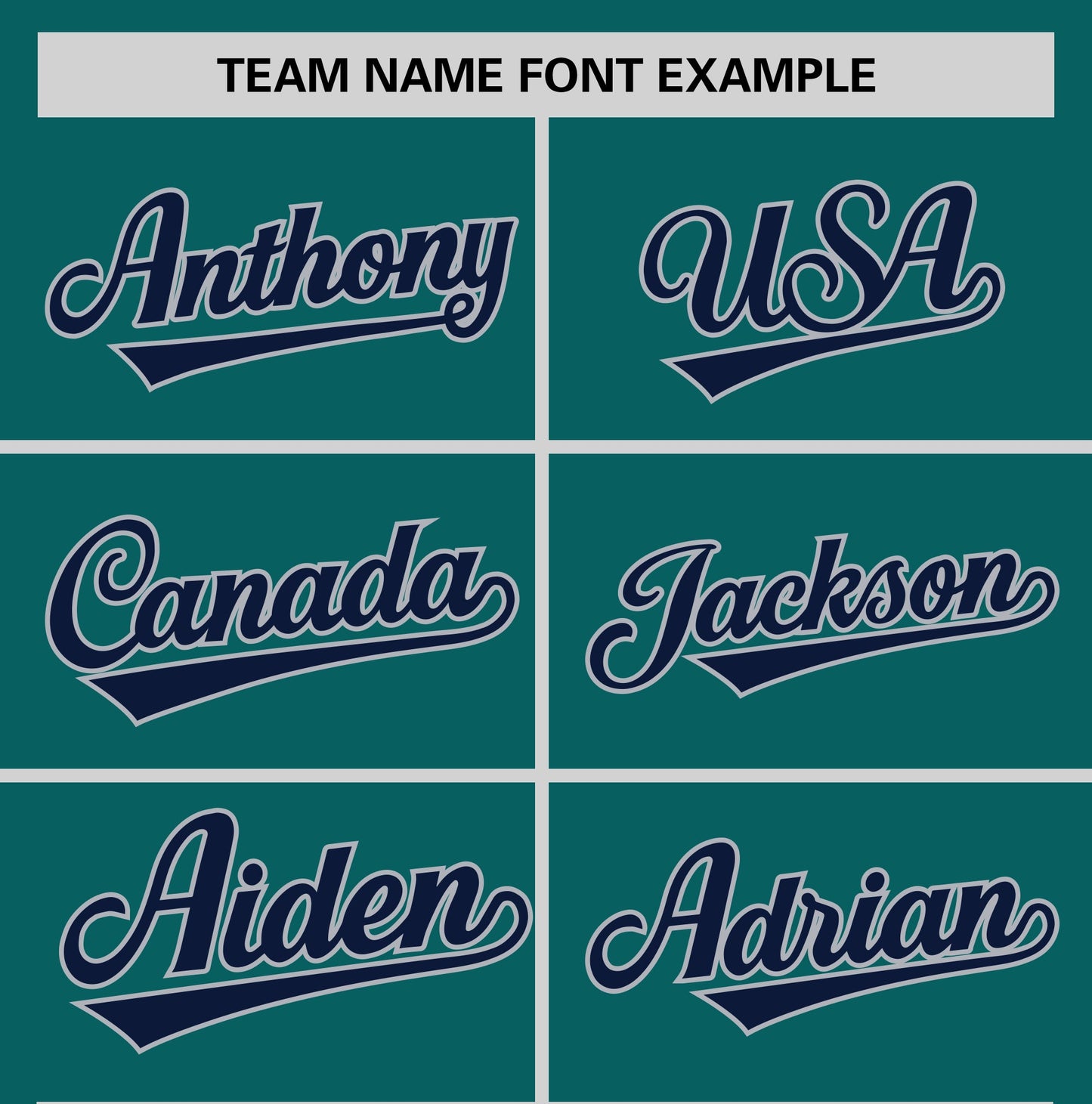 Custom Teal Navy T-shirt Classic Style Stripe Fashion Sports Shirt for Youth & Adults