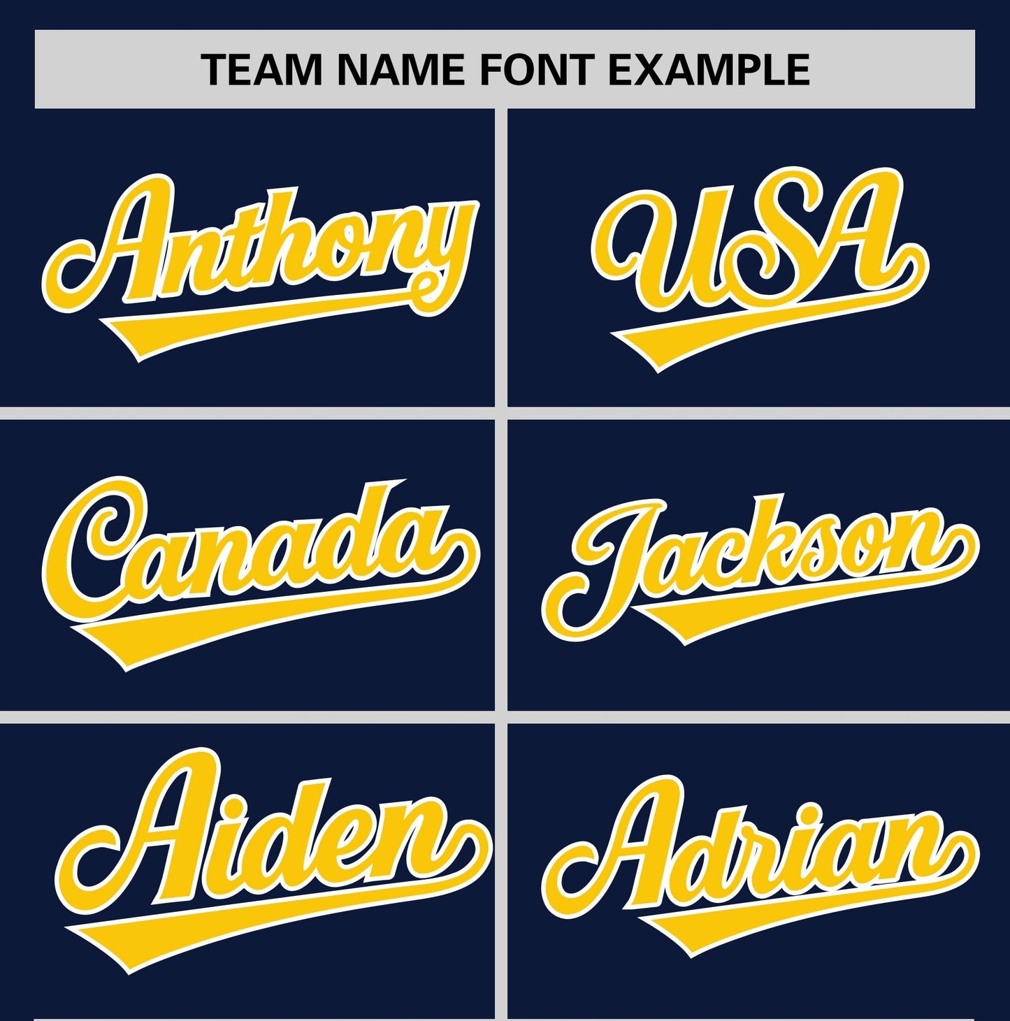 Custom Navy Gold T-shirt Classic Style Stripe Fashion Sports Shirt for Youth & Adults