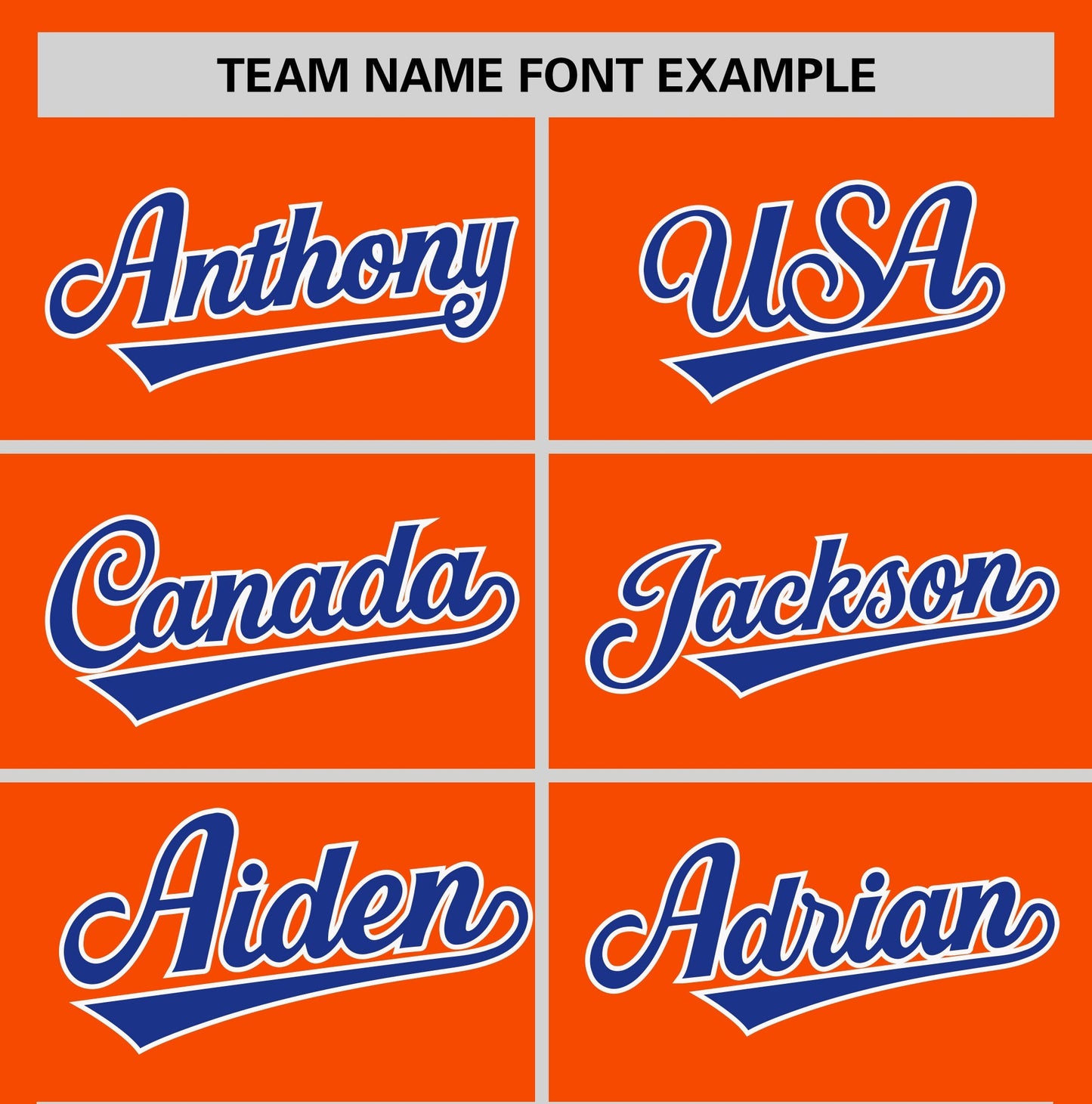 Custom Orange Royal Blue T-shirt Classic Style Stripe Fashion Sports Shirt for Youth & Adults