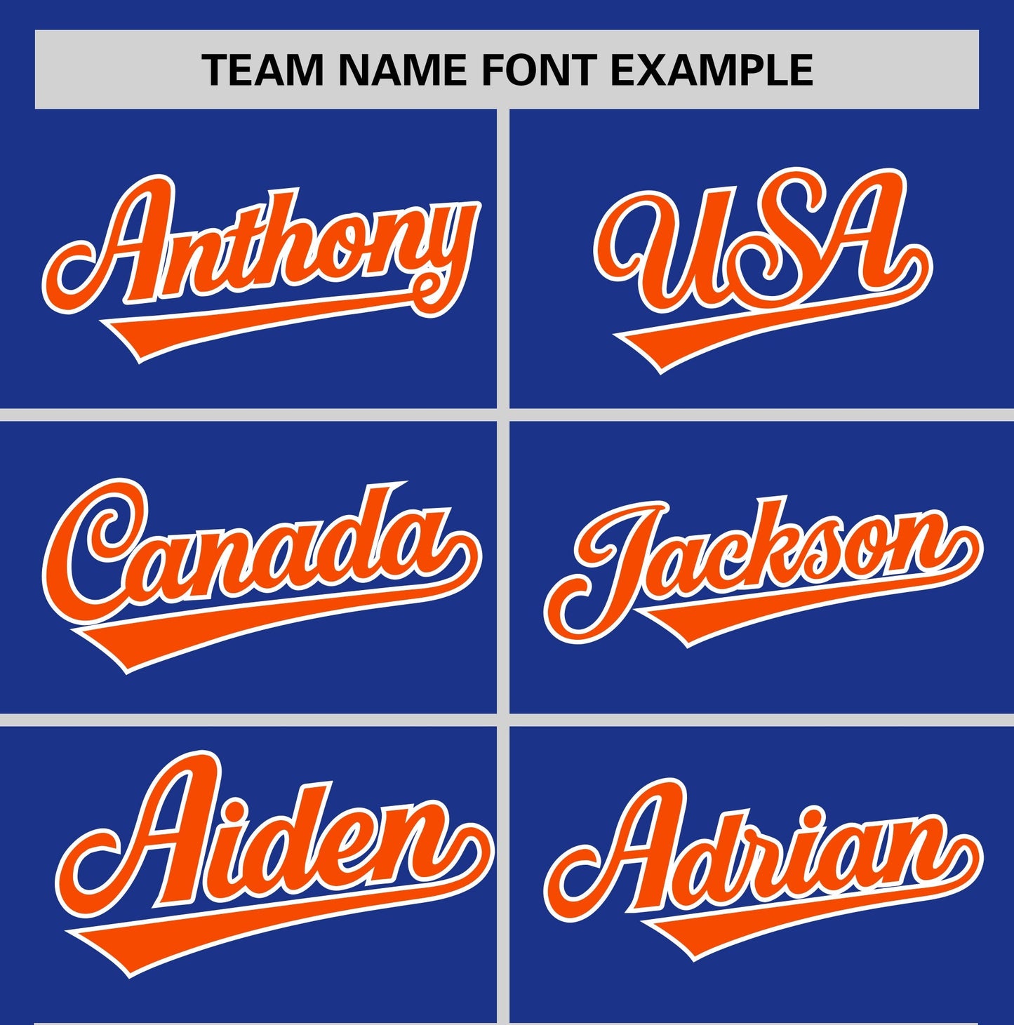 Custom Royal Blue Orange T-shirt Classic Style Stripe Fashion Sports Shirt for Youth & Adults