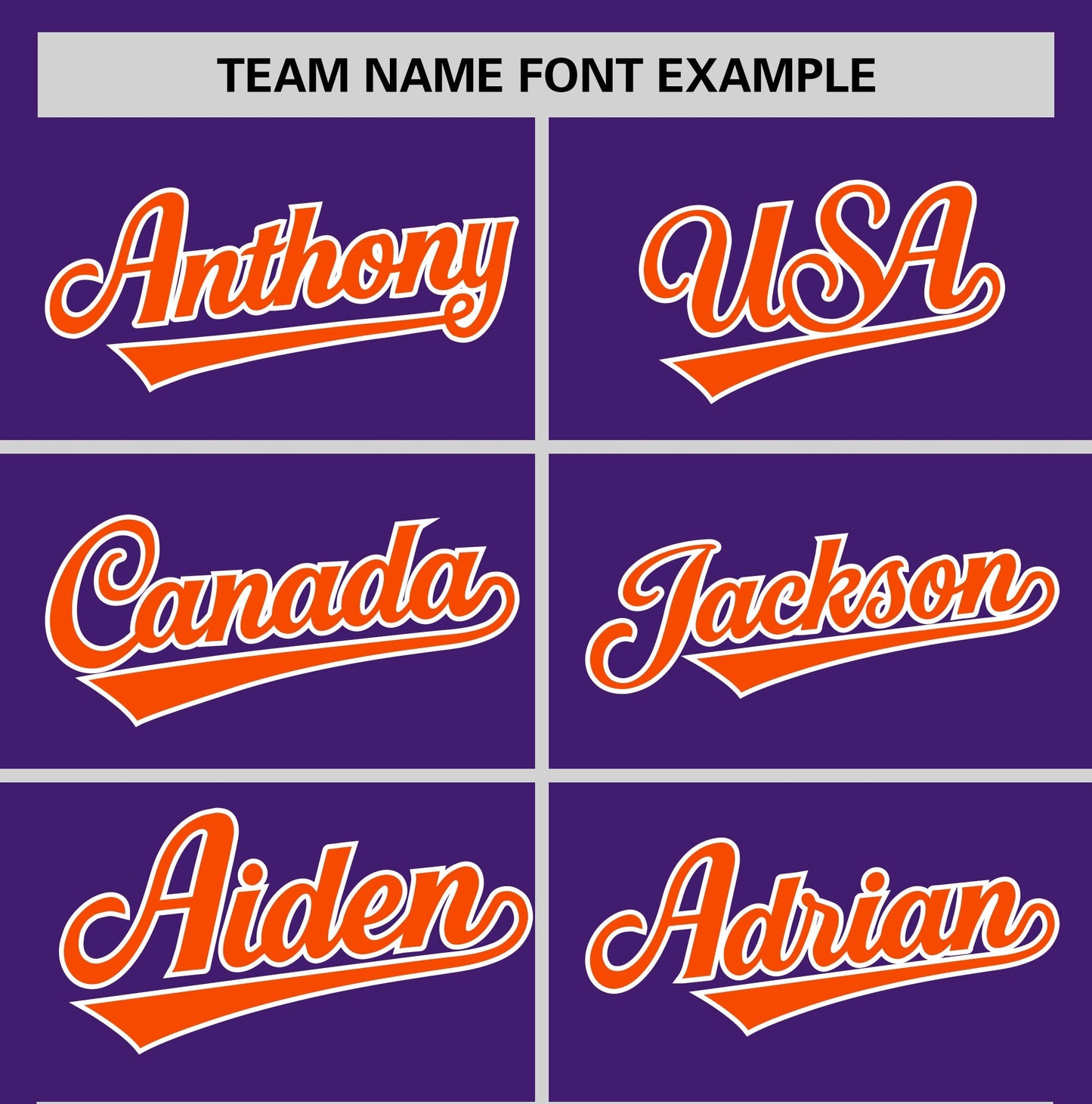 Custom Purple Orange T-shirt Classic Style Stripe Fashion Sports Shirt for Youth & Adults