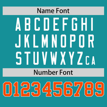 Custom Powder Blue Orange T-shirt Classic Style Stripe Fashion Sports Shirt for Youth & Adults
