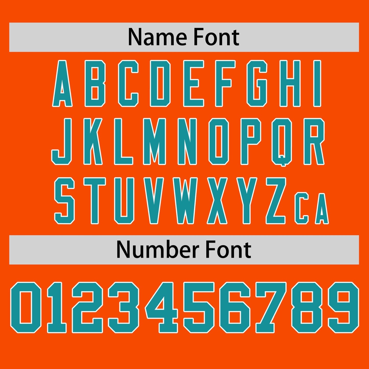 Custom Orange Aqua T-shirt Classic Style Stripe Fashion Sports Shirt for Youth & Adults