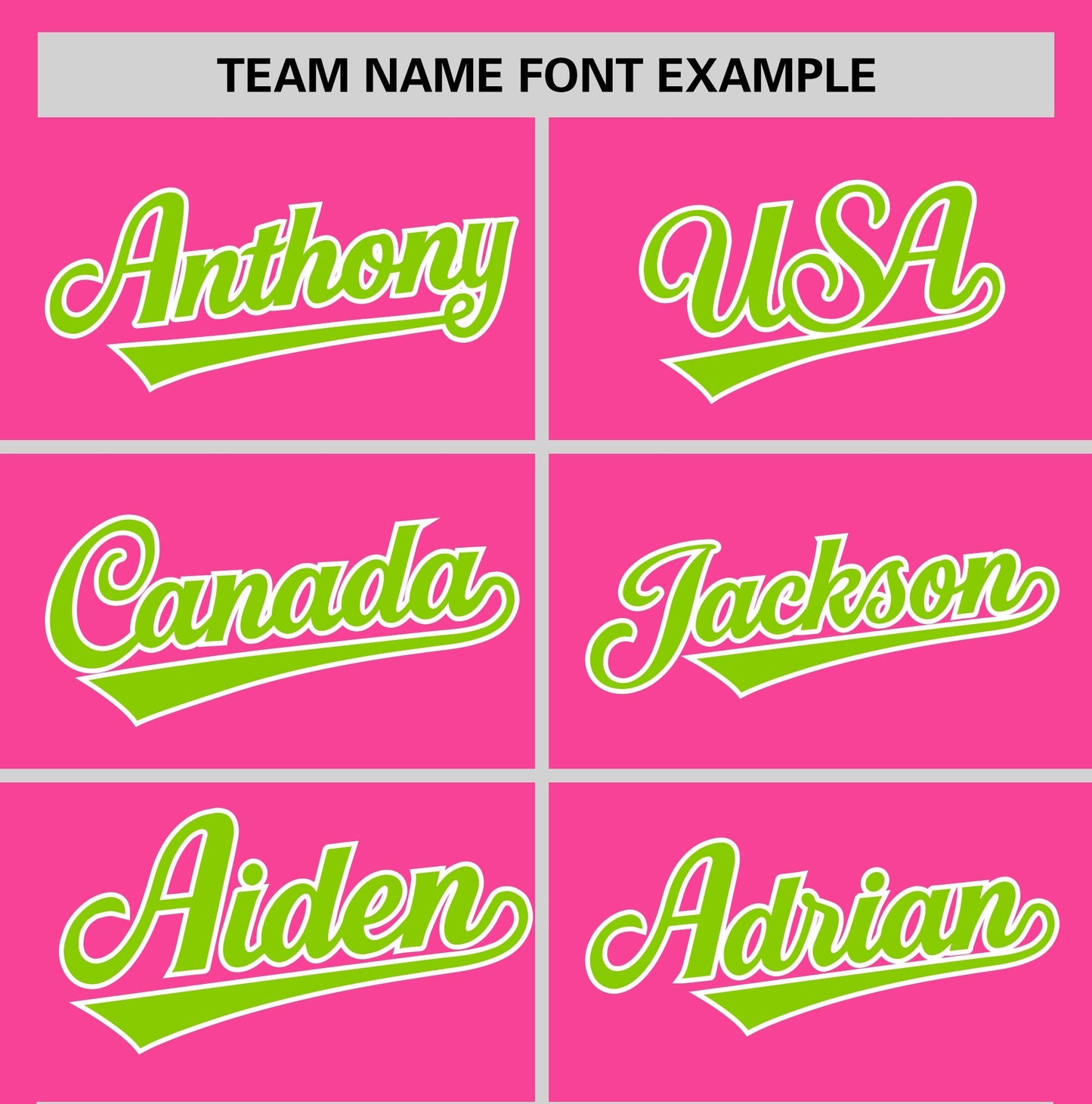 Custom Pink Neon Green T-shirt Classic Style Stripe Fashion Sports Shirt for Youth & Adults