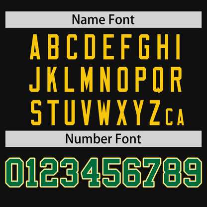 Custom Black Kelly Green T-shirt Classic Style Stripe Fashion Sports Shirt for Youth & Adults