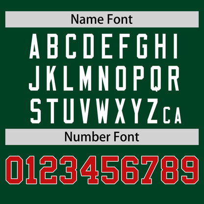 Custom Green Red T-shirt Classic Style Stripe Fashion Sports Shirt for Youth & Adults
