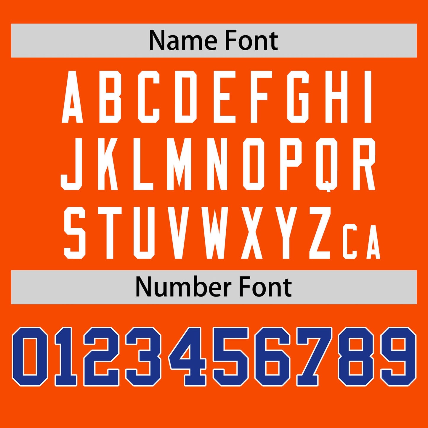 Custom Orange Royal Blue T-shirt Classic Style Stripe Fashion Sports Shirt for Youth & Adults