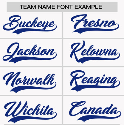 Custom White Royal Blue T-shirt Classic Style Stripe Fashion Sports Shirt for Youth & Adults