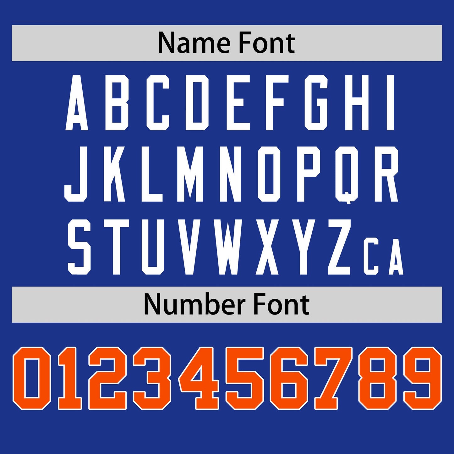 Custom Royal Blue Orange T-shirt Classic Style Stripe Fashion Sports Shirt for Youth & Adults
