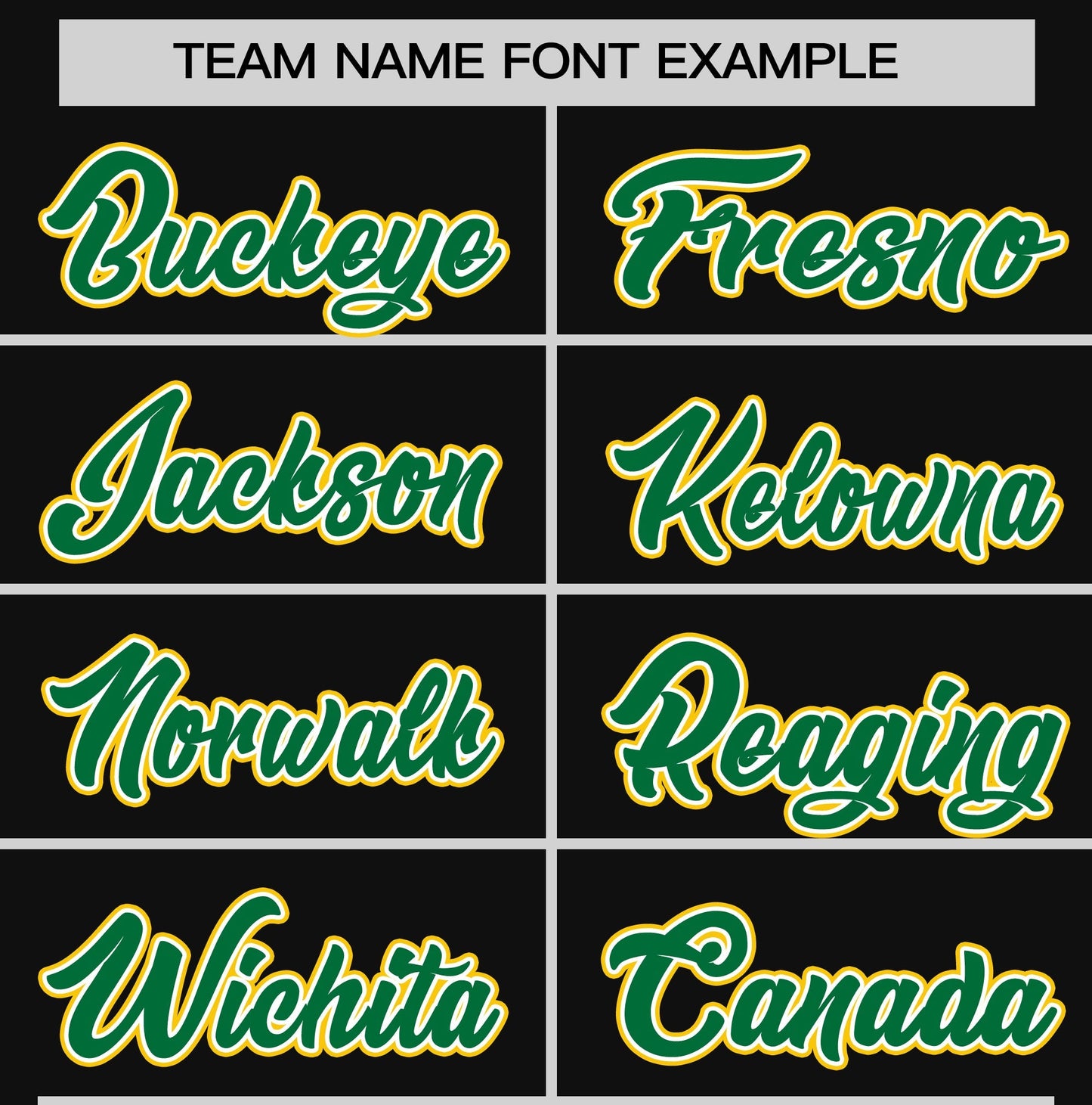 Custom Black Kelly Green T-shirt Classic Style Stripe Fashion Sports Shirt for Youth & Adults