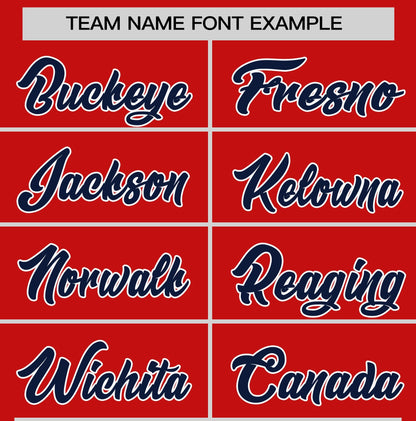 Custom Red Navy T-shirt Classic Style Stripe Fashion Sports Shirt for Youth & Adults