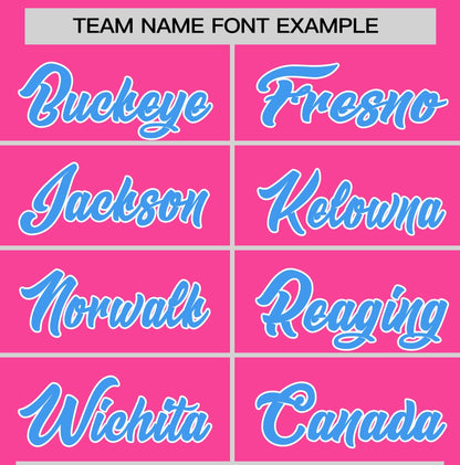 Custom Pink Powder Blue T-shirt Classic Style Stripe Fashion Sports Shirt for Youth & Adults