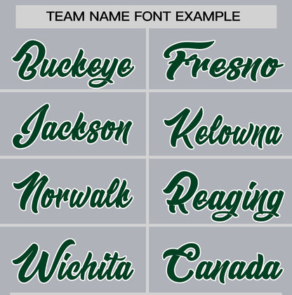 Custom Gray Green T-shirt Classic Style Stripe Fashion Sports Shirt for Youth & Adults