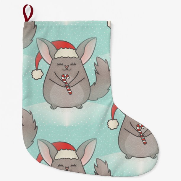 christmas chinchillas xmas stocking