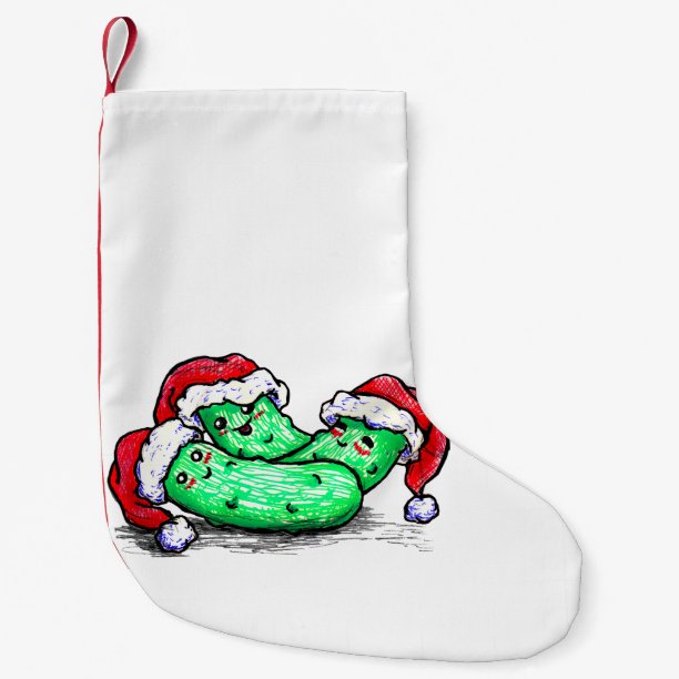 Christmas Pickles Small Christmas Stocking