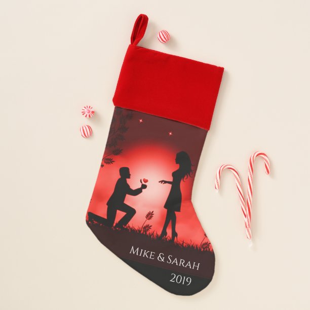 Couples Christmas Stocking