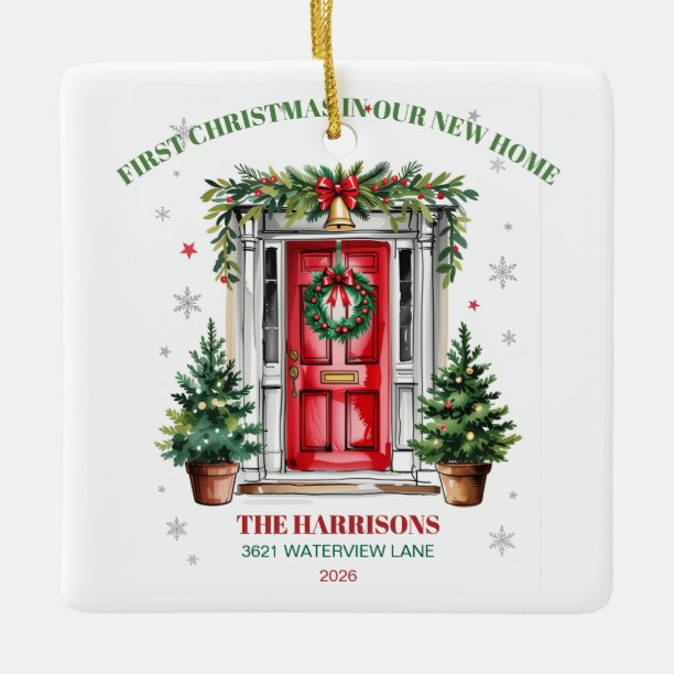 First Christmas New House Ornament