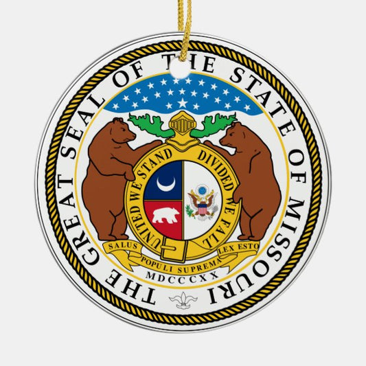 Missouri Christmas Ornament