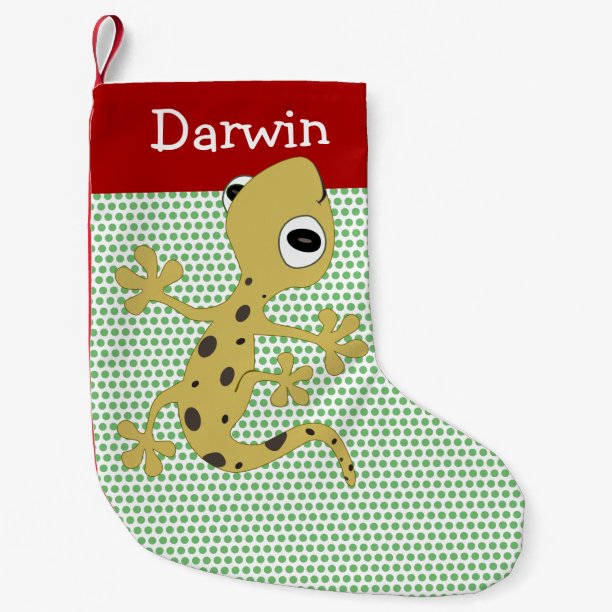 Pet Lizard Christmas Stocking