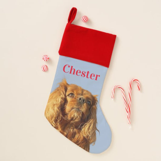 Ruby Cavalier King Charles Spaniel Dog Christmas S Stocking