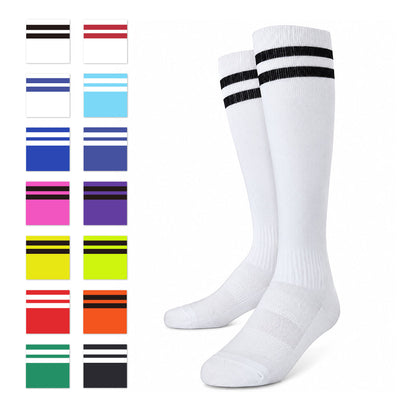 Classic Sports Athletic Breathable Unisx High-Top Soccer Socks