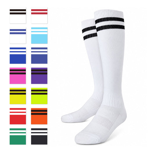 Classic Sports Athletic Breathable Unisx High-Top Soccer Socks