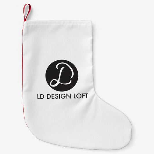 Your logo here Company logo Christmas Small Christmas Stocking